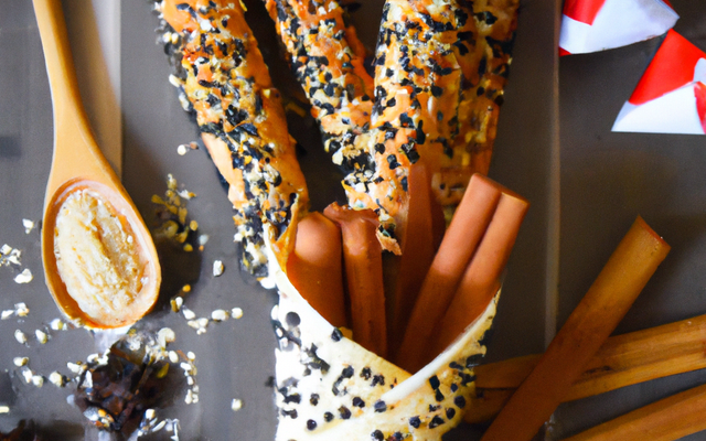 Baguettes épices et sésame