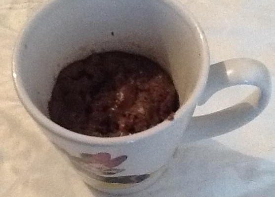 Mug cake cookie tout choco