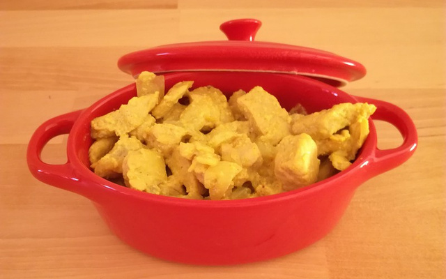 Curry de dinde au lait de coco