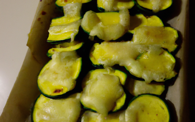 Courgettes au fromage à raclette
