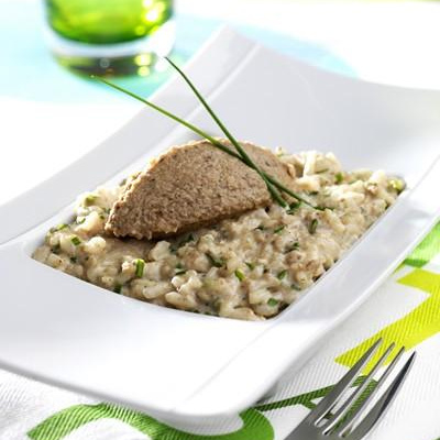 Risotto à la Tapena® Champignons grillés aux cèpes