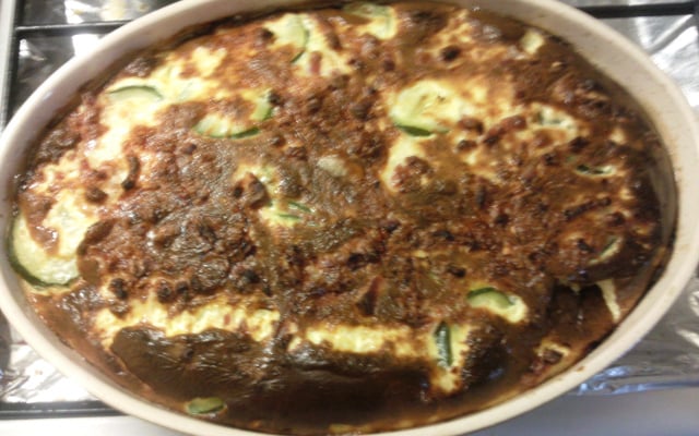 Flan aux courgettes