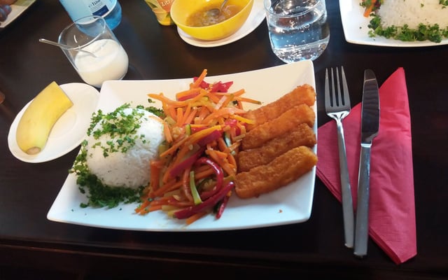 Poêlée de courgettes et carottes en julienne