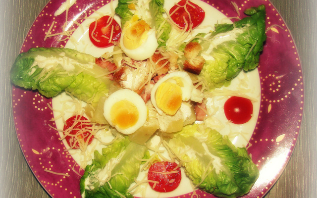 Salade vosgienne traditionnelle