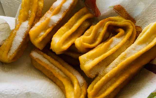 Churros a la fleur d’oranger