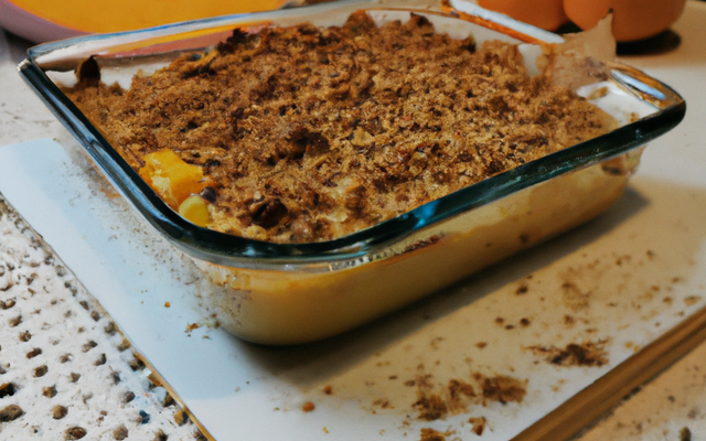 Crumble de potimaron