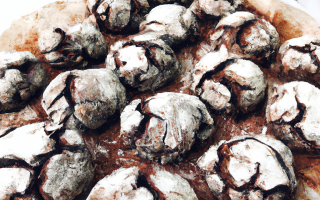 Chocolate crinkles