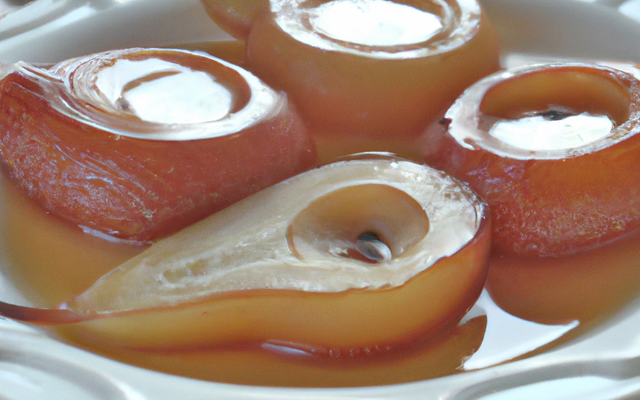 Poires belle-hélène