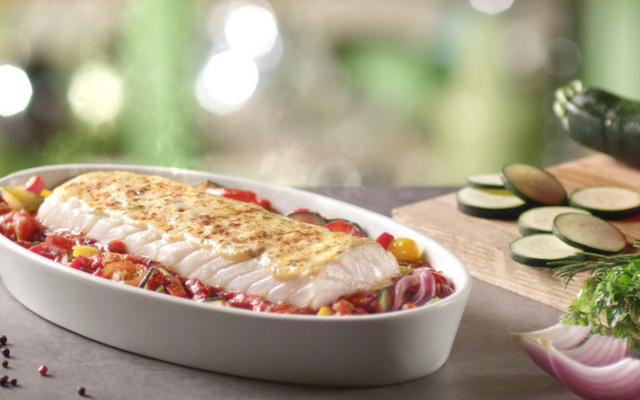 Cabillaud gratiné à la mayonnaise