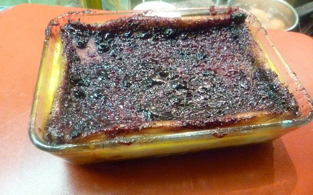Cheesecake spéculoos et myrtilles