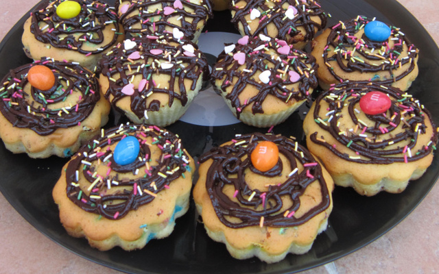 Muffins au chocolats, etc...