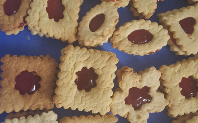 Petits sablés à la confiture