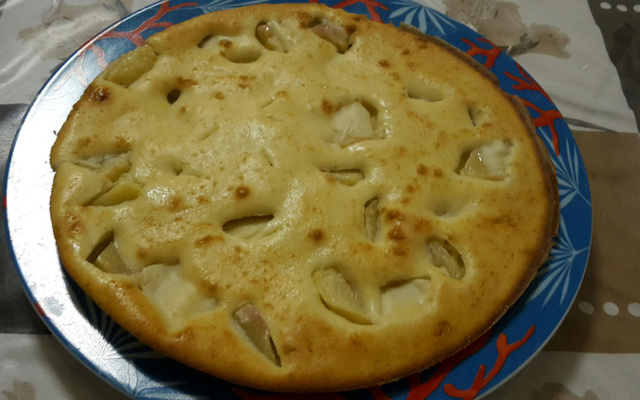 Clafoutis aux pêches ou aux nectarines