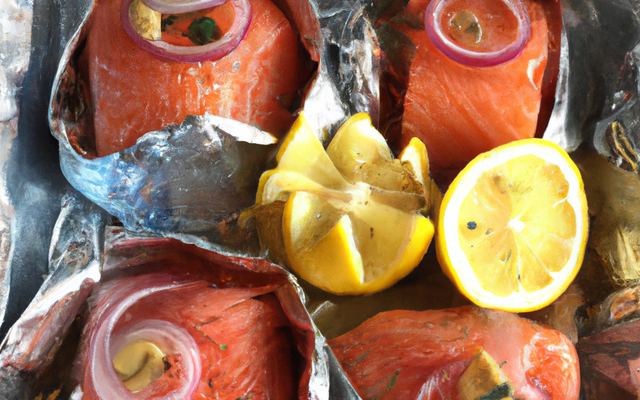 Saumon en papillotes