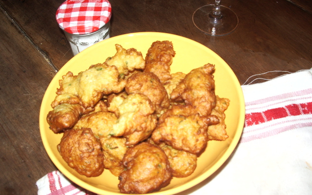 Accras de morue au piment doux