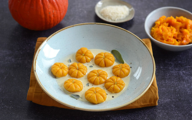 Gnocchis citrouille
