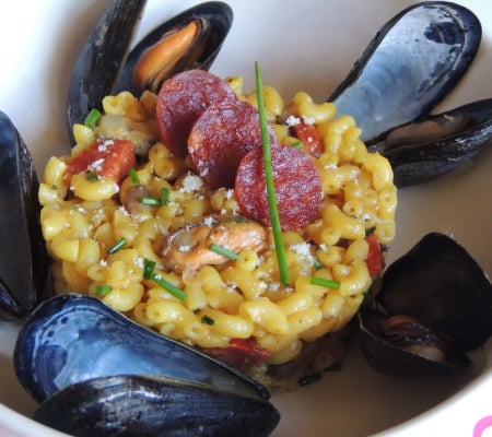 Risotto de coquillettes