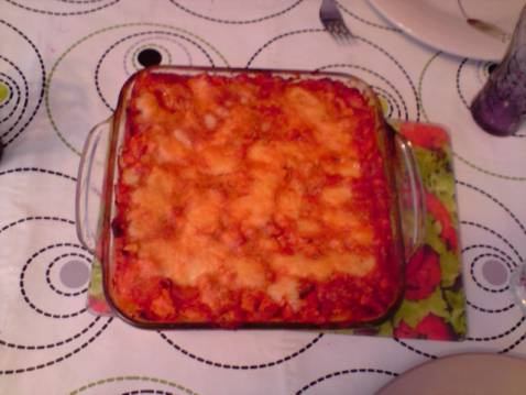 Lasagne de blanc de poulet