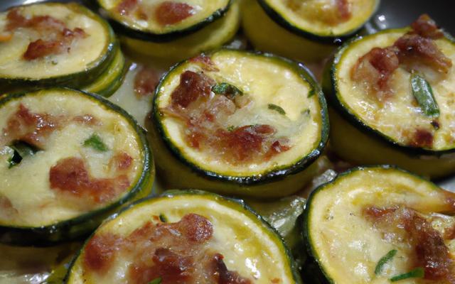 Courgettes au pécorino