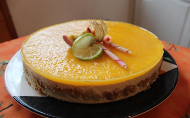 Bavarois mangue