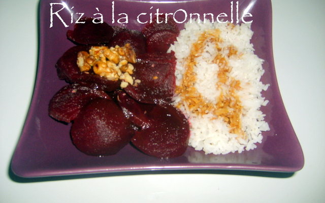 Riz à la citronnelle