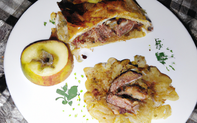 Feuilleté de brebis et à la pomme
