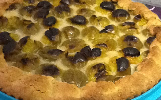Tarte rustique aux prunes