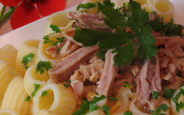 Pâtes aux câpres et thon