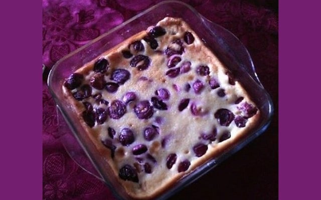 Clafoutis aux cerises & mascarpone