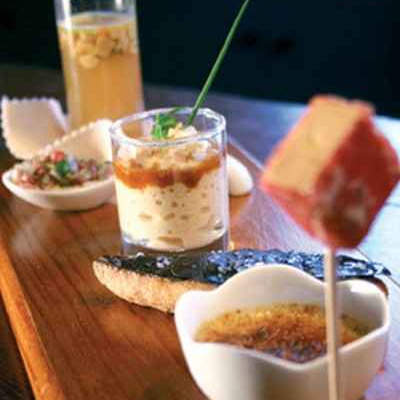 Variation de foie gras en Périgord