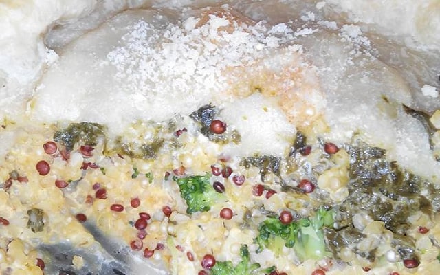 Tourte végétarienne brocolis/épinard