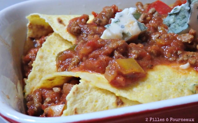 Fajitas bœuf et roquefort