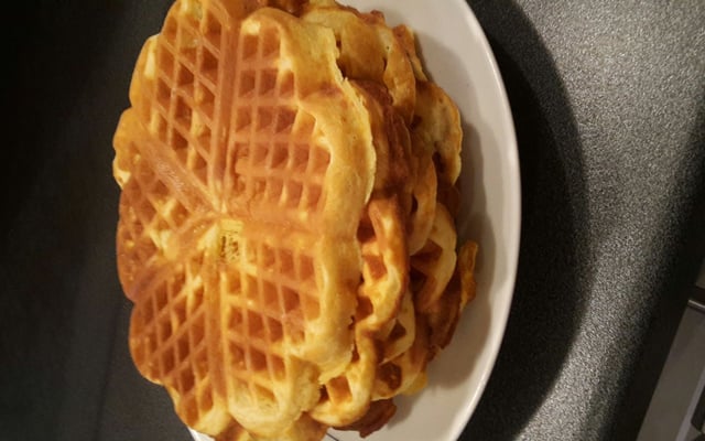 Gaufres traditionnelles et moelleuses