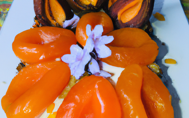 Délice aux abricots et aux pignons de pin