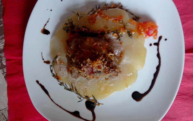 Pâtissons à la viande