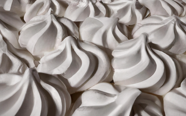 Meringue au sucre vanillé