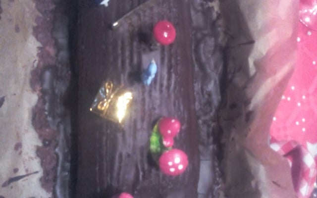 Bûche croustillante au chocolat