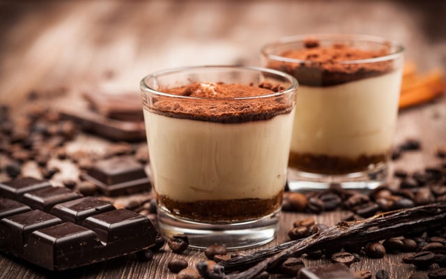 Tiramisu au café corsé