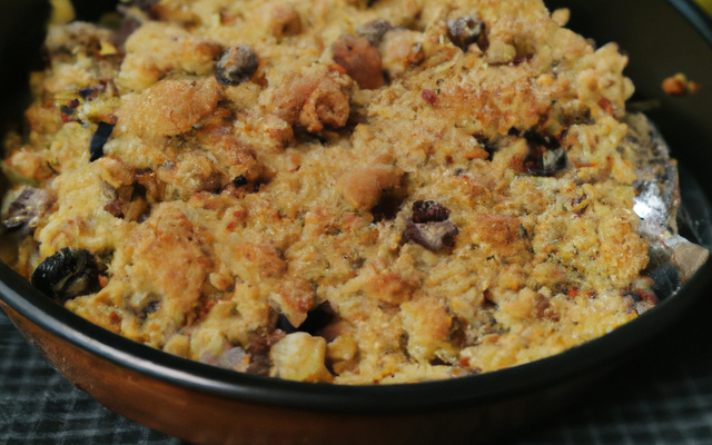 Crumble de pintade