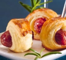 Roulés de saucisses