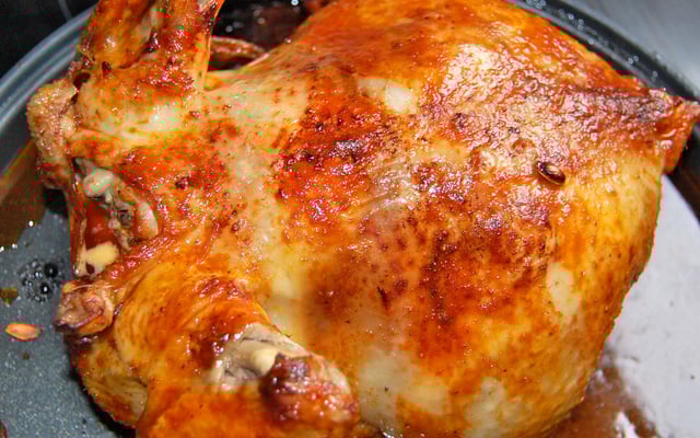 Poulet grillé au paprika fumé