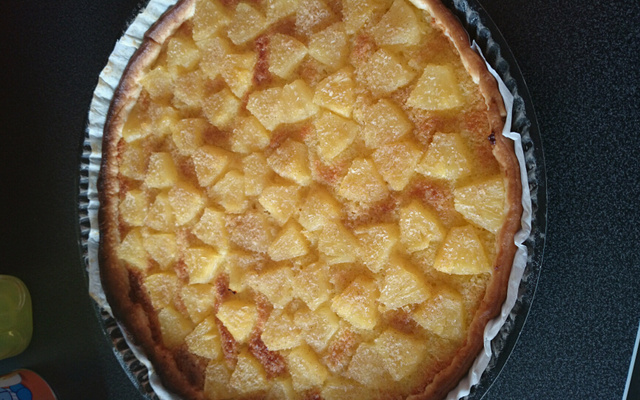 Tarte noix de coco ananas