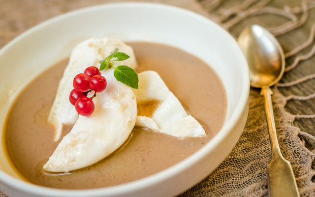 Îles flottantes au Chocolat