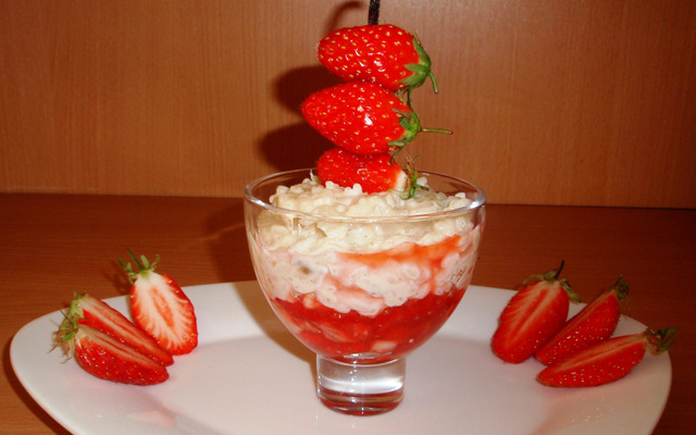 Tiramisu gourmand aux fraises Gariguettes