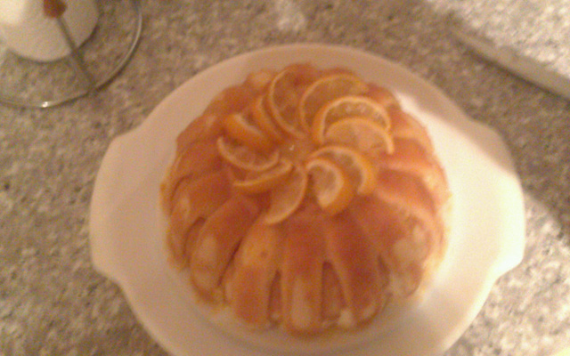 Charlotte au citron et au fromage blanc