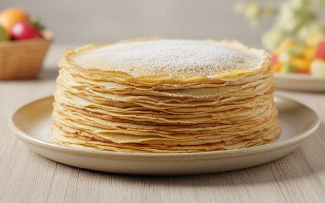 Crêpes pour famille nombreuse