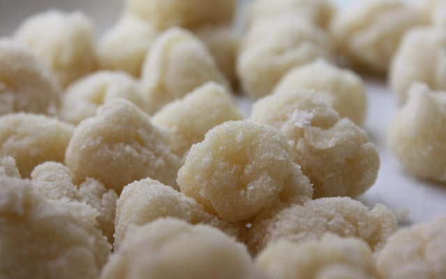 Gnocchis de panais (sans gluten/sans lait/sans œufs/vegan)