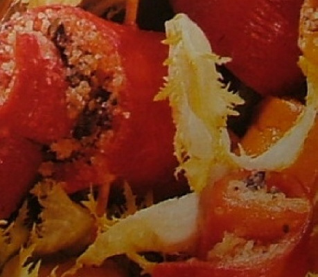Poivrons marinés farcis classiques