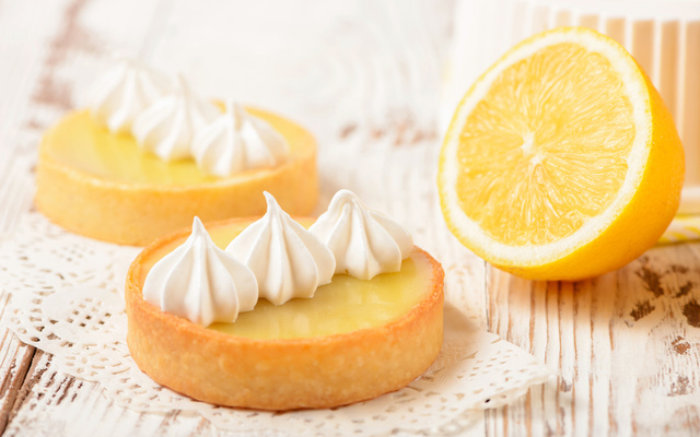 Tartelettes coco-lemon curd