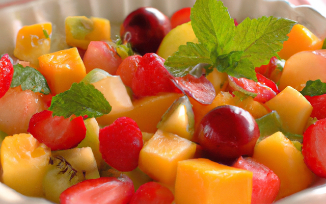 Salade de fruits d'automne